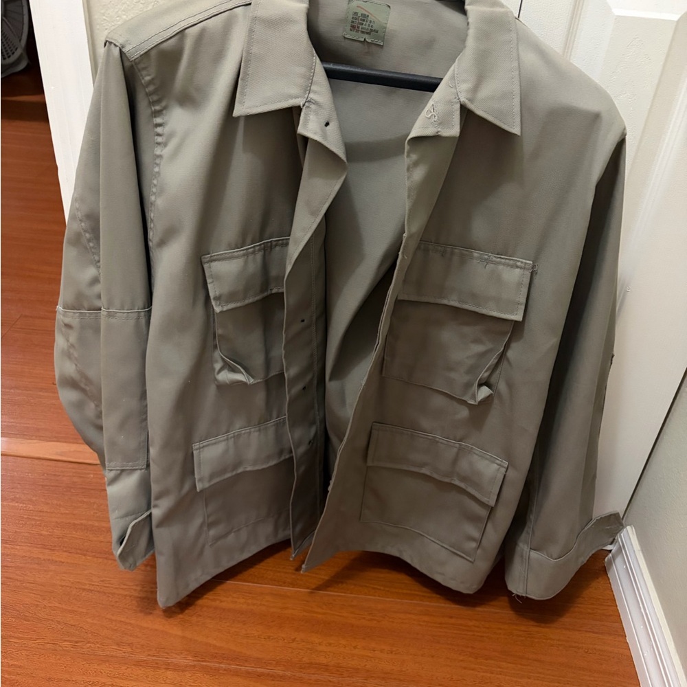 Men's Authentic Military Field Jacket - Grey